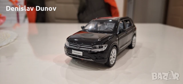 VW Tiguan 1:32 с отваряеми врати, капак, светещи фарове и стопове, снимка 9 - Коли, камиони, мотори, писти - 51210502