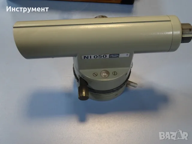 Компенсаторен оптичен нивелир Carl Zeiss Jena NI 050 DDR, снимка 5 - Измервателни инструменти - 55935998