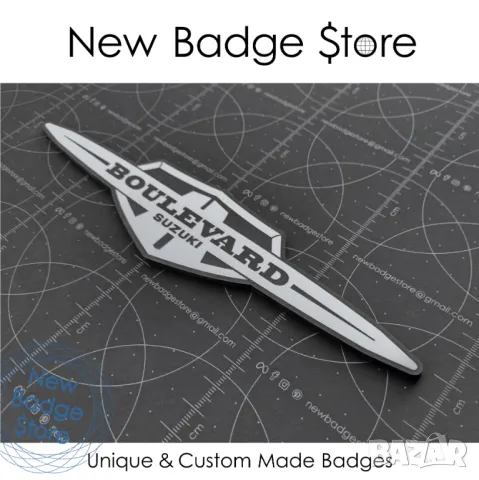 Suzuki Boulevard емблема за мотор, снимка 2 - Аксесоари и консумативи - 49307653