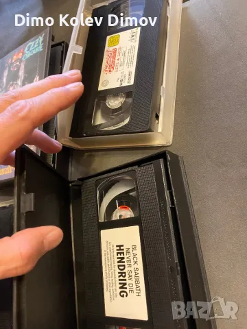 Ozzy Osbourne  BLACK SABBATH VHS Колекция Видеокасети. Оригинали!, снимка 6 - Други музикални жанрове - 48515623
