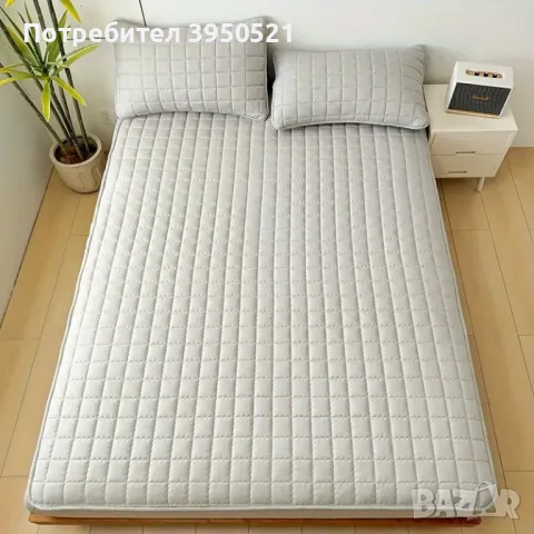 Непромокаем протектор за матрак, Водоустойчив калъф за вашето легло, може да се пере, снимка 4 - Протектори за матраци - 48743428