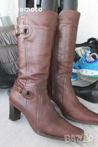 дамски ботуши MAXI Freemood® 40 - 41 original, 100% висококачествена естествена кожа, GOGOMOTO.BAZAR, снимка 8 - Дамски ботуши - 19981723