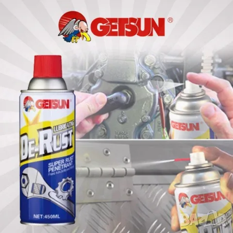 Спрей за смазване – 450мл Getsun