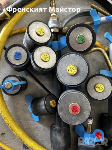 Професионален комплект тестови тапи за тръби Anderson, маркучи и медни фитинги, снимка 3 - Други инструменти - 56087405