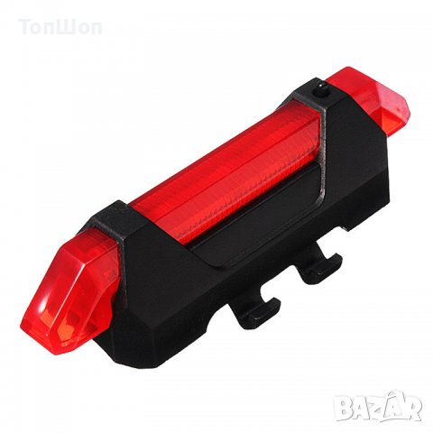 Мигащ стоп , фар за Велосипед , колело - Червен, снимка 5 - Аксесоари за велосипеди - 39367733