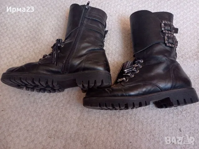 Дамси ботуши ест. кожа, снимка 4 - Дамски ботуши - 48076878