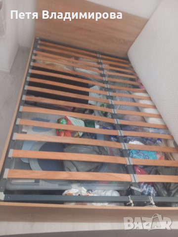 Двулицев матрак пяна 160x200 + подматрачна рамка, снимка 4 - Матраци - 52933439