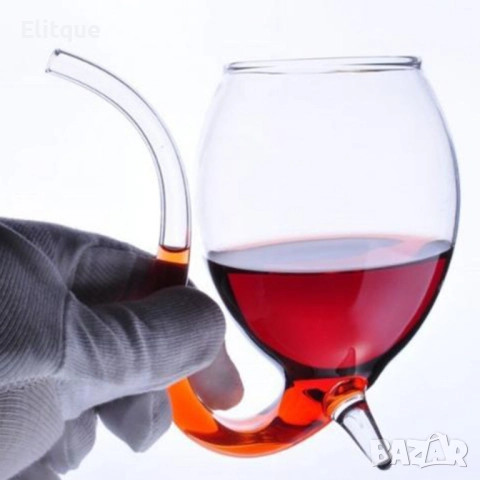 Чаша за Вино - Вампир 300ml боросиликатно стъкло Уникален подарък WSKB4, снимка 5 - Други стоки за дома - 52817043