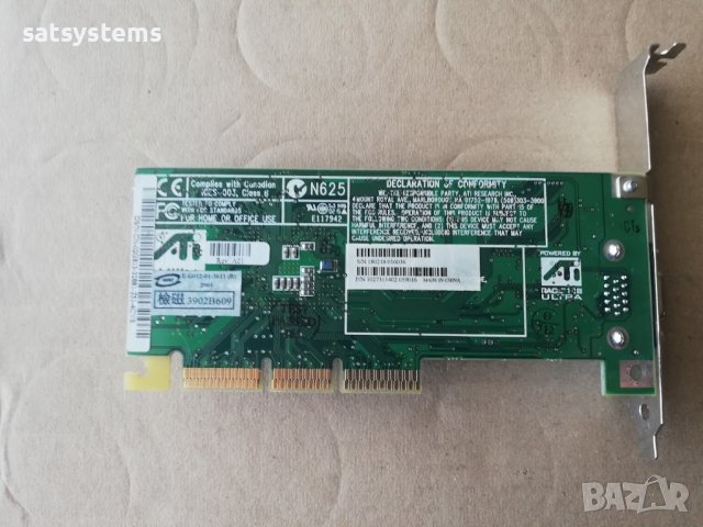 Видео карта ATI Rage 128 Pro Ultra GL 32MB AGP, снимка 7 - Видеокарти - 36876892