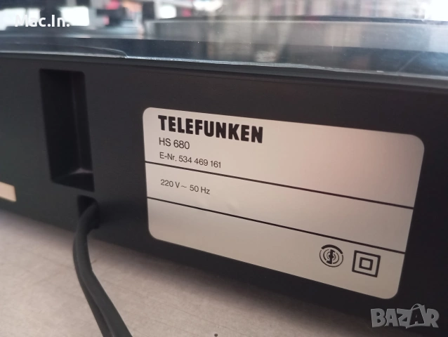 Грамофон TELEFUNKEN HS680, снимка 12 - Грамофони - 54214635