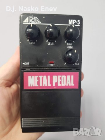 ARIA METAL Guitar Pedal MP-5 - дист метал педал за ел китара /made in Japan/, снимка 7 - Китари - 34457761