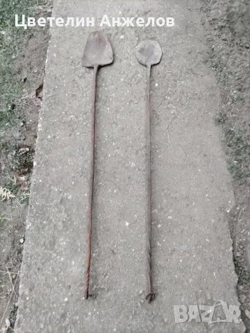 Метални лопати за пещ 