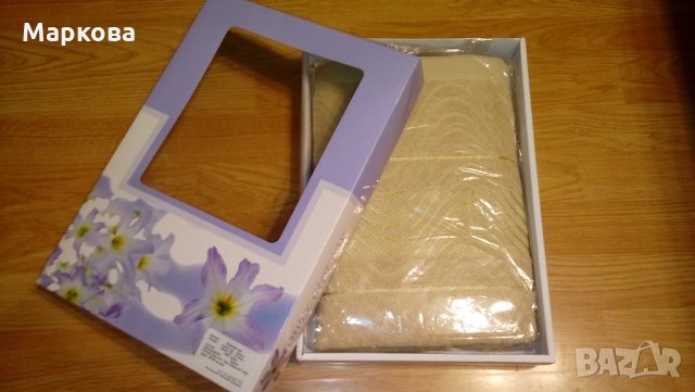 Нов Сет три хавлии, снимка 3 - Хавлиени кърпи - 29150735