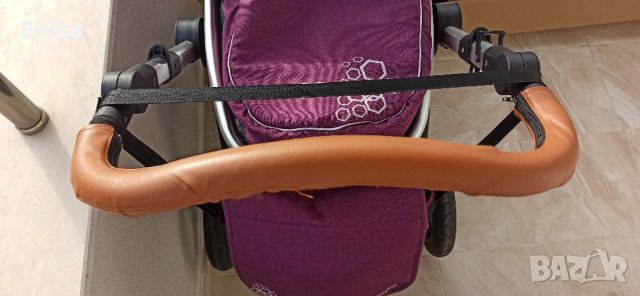 Комбинирана бебешка количка "Cangaroo Luxor" , снимка 11 - Детски колички - 42723242