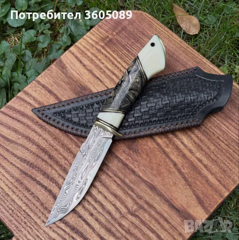 Ножове дамаска стомана, снимка 3 - Ножове - 51161375