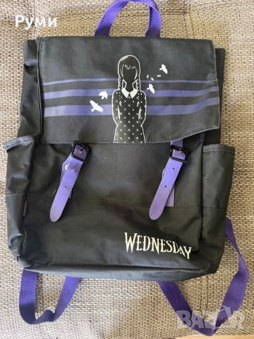 Ученическа раница Wednesday , снимка 11 - Раници - 56022596