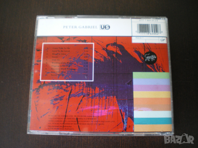Peter Gabriel ‎– Us 1992, снимка 3 - CD дискове - 44654674