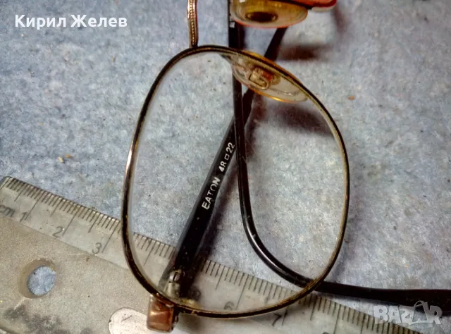 EATON ALTA MODA Стари МАРКОВИ ПОЗЛАТЕНИ ДИОПТРИЧНИ ОЧИЛА РЕТРО МОДЕЛ 47826, снимка 4 - Слънчеви и диоптрични очила - 47685331