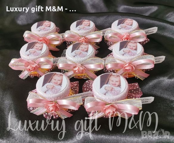 Подаръци за гости - бурканче с мед или свещ със СНИМКА, снимка 3 - Подаръци за кръщене - 36079400