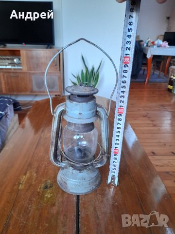Стар газен фенер #3, снимка 3 - Антикварни и старинни предмети - 39827017