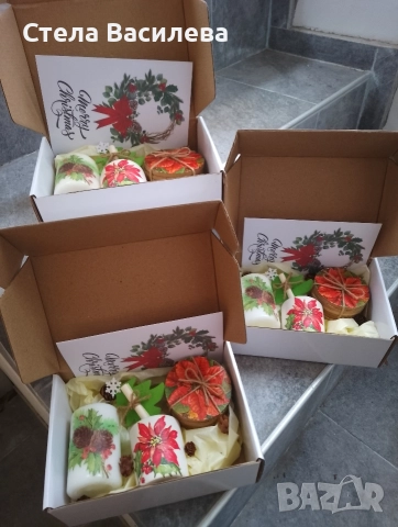 Подаръчна кутия / подарък за Коледа , снимка 13 - Подаръци за жени - 51985033