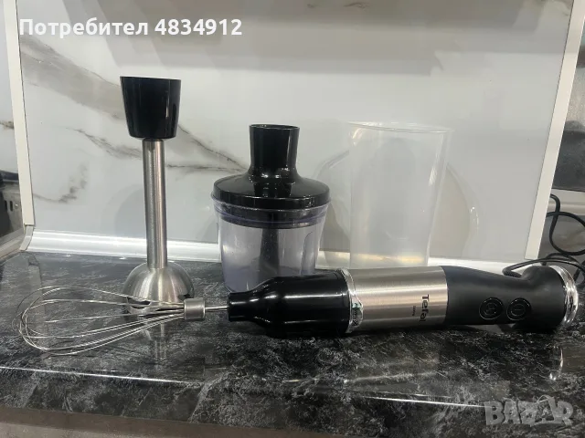 Пасатор/чопър Tefal 1000w, снимка 4 - Чопъри и пасатори - 55975237