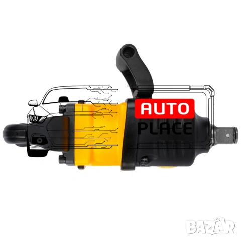 Пневматичен ударен гайковерт с къс шпиндел 1″ 2000 Nm JCB, снимка 11 - Други инструменти - 54049099