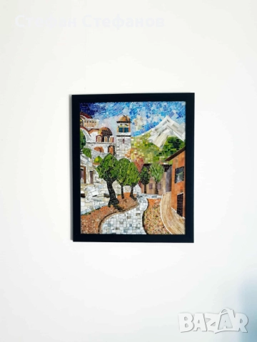 Картина стъклена мозайка , снимка 2 - Картини - 51779037
