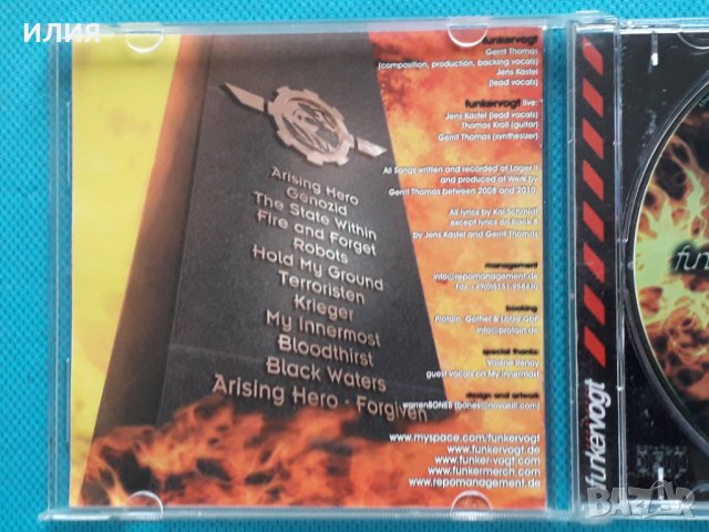 Funker Vogt - 2010- Blutzoll (EBM,Goth Rock), снимка 3 - CD дискове - 42079685