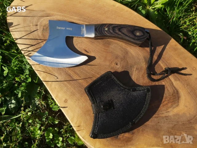 Руска туристическа къмпинг брадва, снимка 4 - Ножове - 50672936