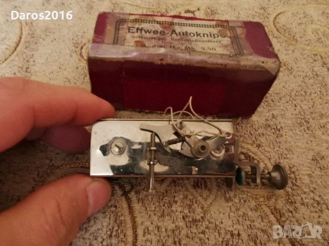 Много стара самоснимачка Effwee Autoknips 1910 , снимка 4 - Антикварни и старинни предмети - 39649681