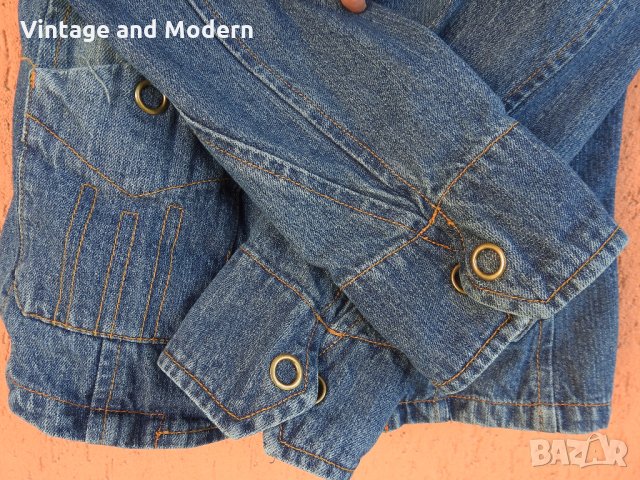 MANGO дамско дънково яке сако (L), снимка 4 - Якета - 34497954