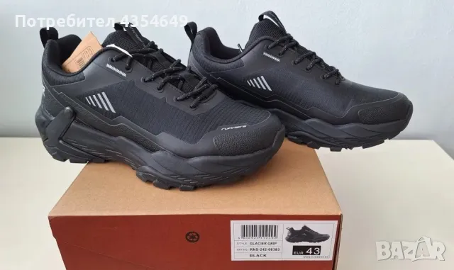 Маратонки Runners, RNS-242-08383, Черен, снимка 2 - Маратонки - 48768579