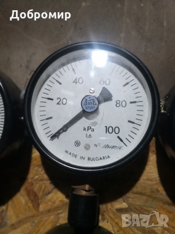 Манометри ф100мм, снимка 7 - Стругове - 29538020