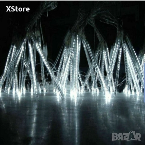 Коледни Led висулки падащ сняг , снимка 7 - Декорация за дома - 52441470