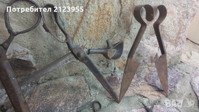 Стари ножици, снимка 4 - Антикварни и старинни предмети - 32042801