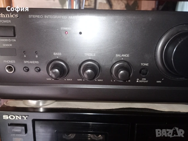 УСИЛВАТЕЛ TECHNICS SU 500 клас А., снимка 3 - Ресийвъри, усилватели, смесителни пултове - 53885195