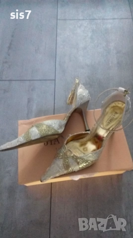 запзаени официални обувки номер 36-37, снимка 3 - Дамски елегантни обувки - 52016300
