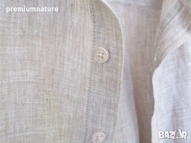 🏕️ ОФЕРТА → LTB / мъжка елегантна ленена риза ○, снимка 12 - Ризи - 53928031