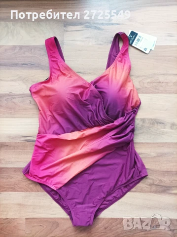 Ulla Popken -голям размер цели бански, снимка 9 - Бански костюми - 50680368