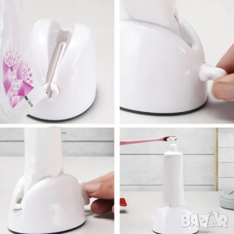 Ръчен държач за изстискване на паста за зъби