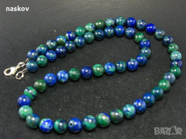 Колиета от естествени камъни Евдиалит, Мерлинит, Куантум Куатро, снимка 9 - Други ценни предмети - 33960710