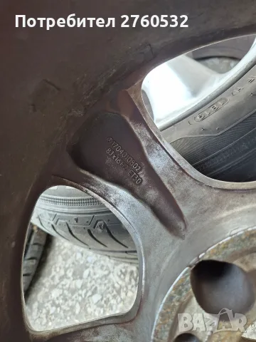 Оригинални джанти Mercedes 16", снимка 14 - Гуми и джанти - 55822562