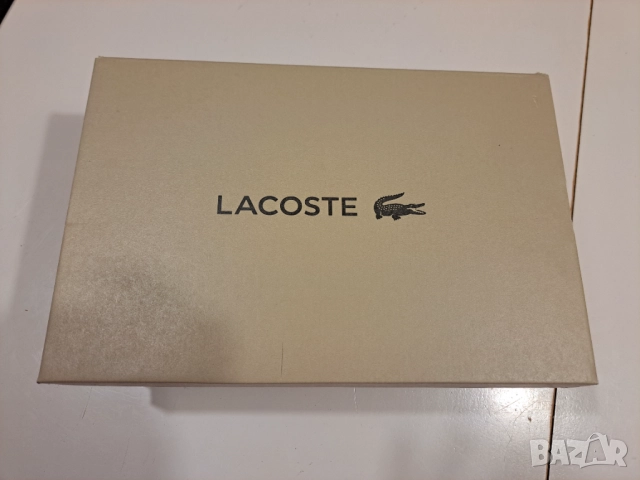 Оригинални спортни обувки Lacoste – 2 чифта (сини и черни), размер 43, много добро състояние, снимка 10 - Спортни обувки - 52057432