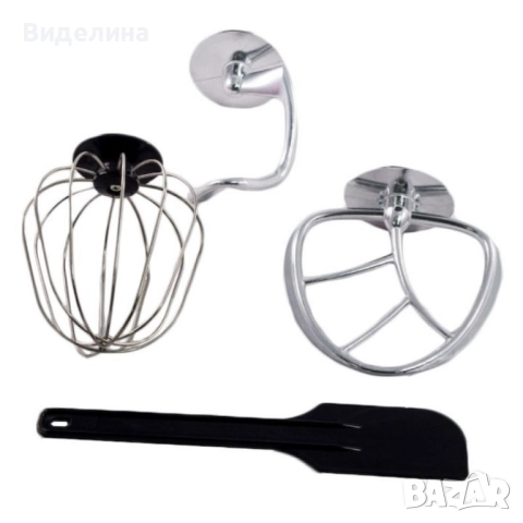 Многофункционален планетарен миксер с иноксова купа 5.5L Royalty Line RL-PKM1600, снимка 13 - Миксери - 51786312