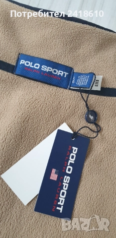 POLO Ralph Lauren Sport Mens Size L НОВО! ОРИГИНАЛ! Горнище - Полар. , снимка 3 - Спортни дрехи, екипи - 52689955