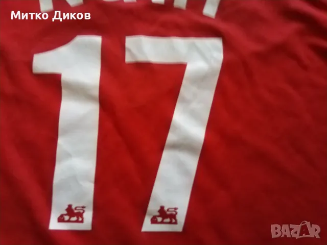 Манчестър юнайтед футболна тениска дълъг ръкав №17 Нани размер С, снимка 7 - Футбол - 47656219