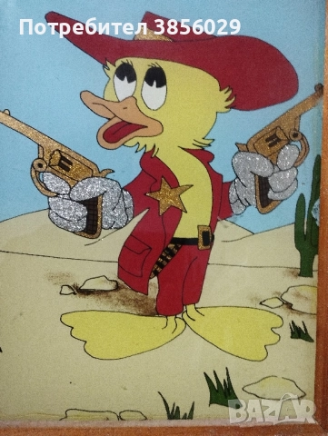 детска картина с рамка, снимка 2 - Други - 51854126