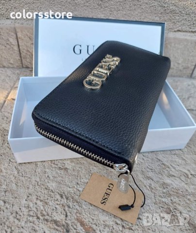 Черно портмоне  Guess кодР127, снимка 3 - Портфейли, портмонета - 36866759