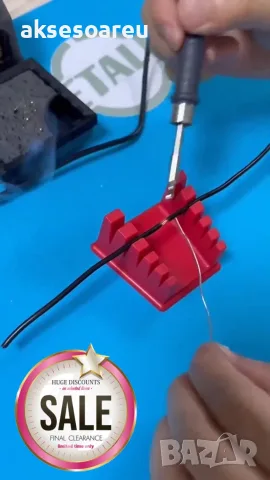 Пластмасов нов държач за запояване на проводници за кабели 30AWG-12AWG с 5 степени на регулиране, снимка 11 - Поялници и запояване - 56213533